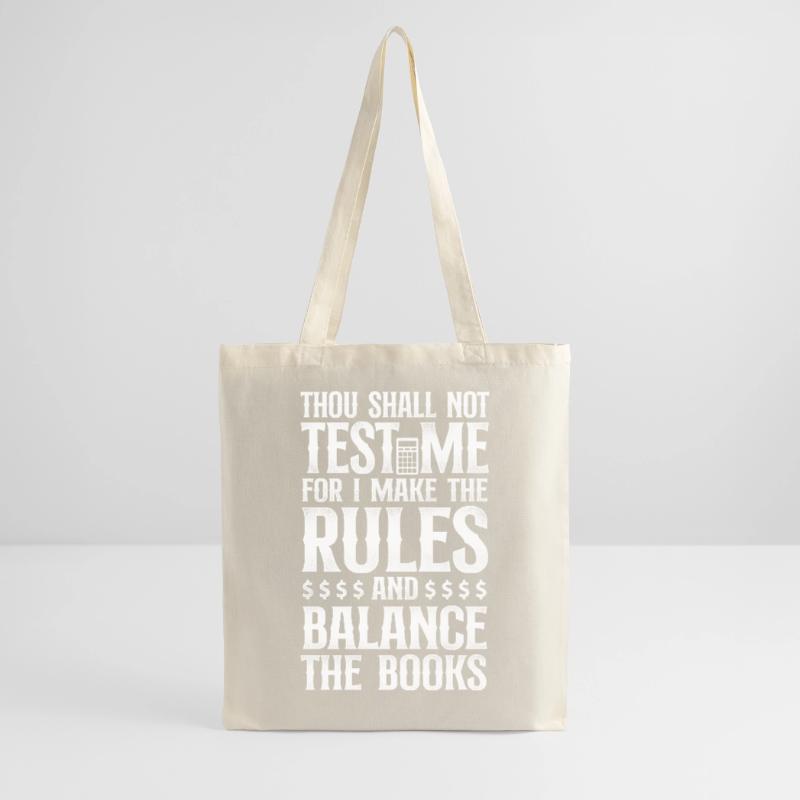 Comptable Comptable Comptable Comptabilité Sac en tissu