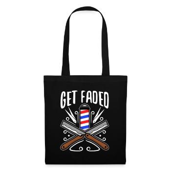 Get Faded Barber - Tote Bag - black - Front