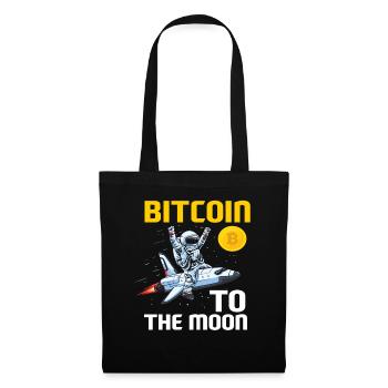 Bitcoin To the Moon - Tote Bag - black - Front