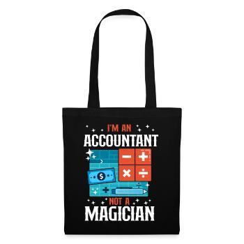 Accountant Bookkeeper Accounting - Tote Bag - black - Front