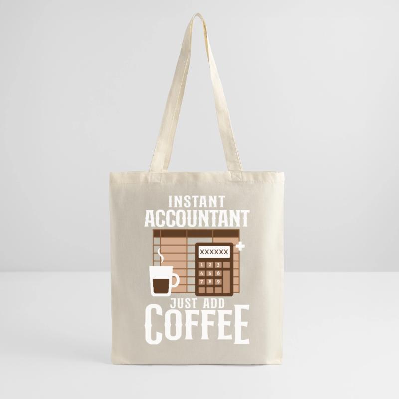 Comptable Comptable Comptable Comptabilité Sac en tissu