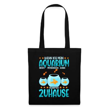 Aquarianer - Stoffbeutel - Schwarz - Vorne