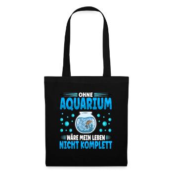 Aquarianer - Stoffbeutel - Schwarz - Vorne