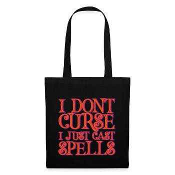 I Don't Curse, I Just Cast Spells 2 - Tote Bag - black - Front