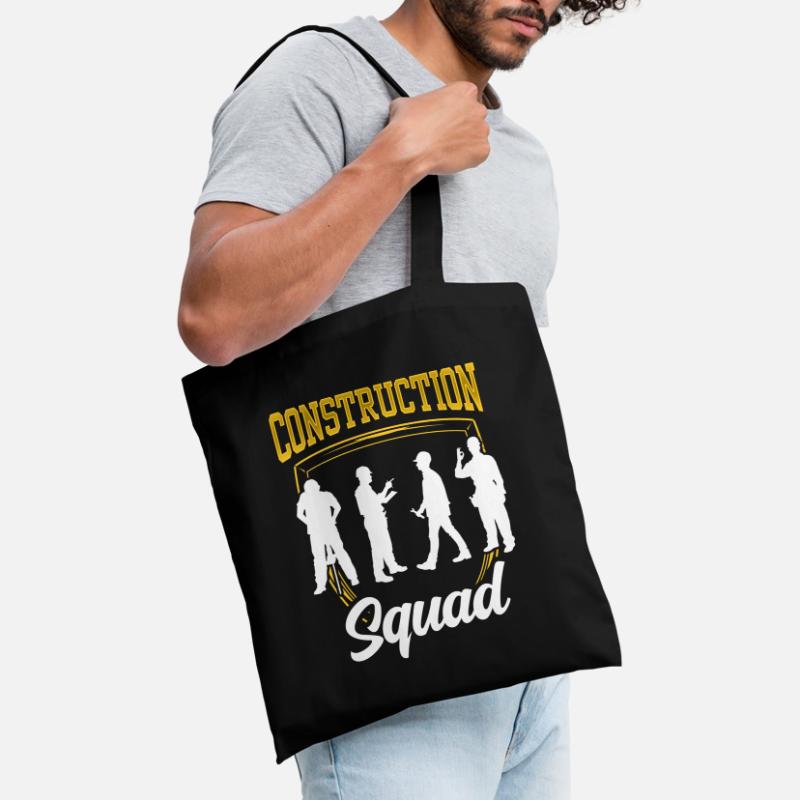 Construction team Teamwork Construction site Construction worker Construction team Tote Bag