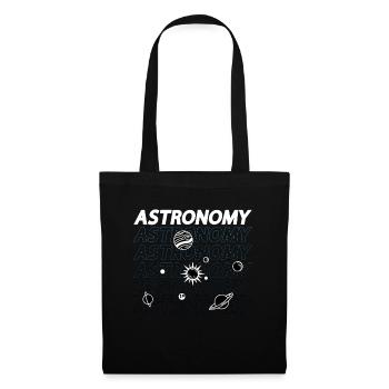 Amateurs d’astronomie Space Stars Universe Science - Sac en tissu - noir - Devant