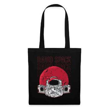 Astronomie Radio Space Stars Music Lover Universe - Sac en tissu - noir - Devant