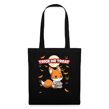 Trick Or Treat Scary Creepy Halloween Monster - Tote Bag - black - Front