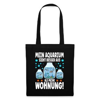 Aquarianer - Stoffbeutel - Schwarz - Vorne