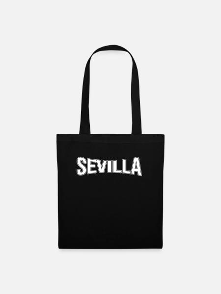 Sevilla - Stoffbeutel - Schwarz