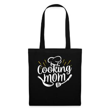 Cuisiner Maman Cuisiner Cuisiner Cuisiner Mère - Sac en tissu - noir - Devant