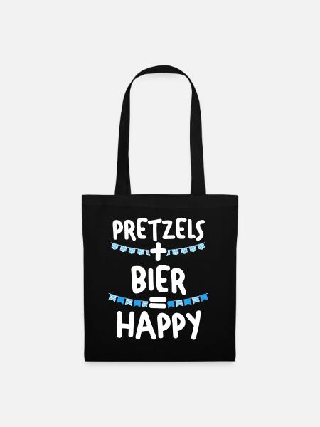 Dirndl Trachten München - Stoffbeutel - Schwarz