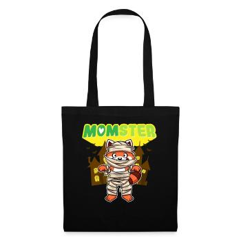 Momster Monster Maman Effrayant Halloween Mommy Costume - Sac en tissu - noir - Devant