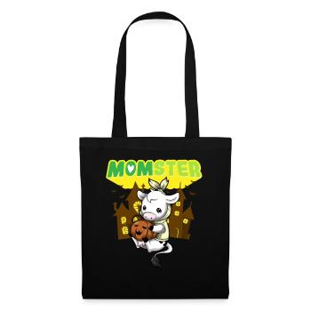 Momster Monster Maman Effrayant Halloween Mommy Costume - Sac en tissu - noir - Devant