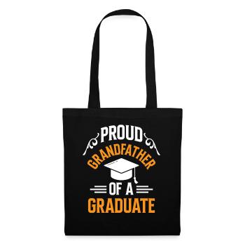 Fier grand-père d’un diplômé diplômé - Sac en tissu - noir - Devant