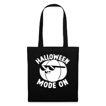 Halloween Mode On I Halloween Pumpkin Halloween Pa - Stoffbeutel - Schwarz - Vorne