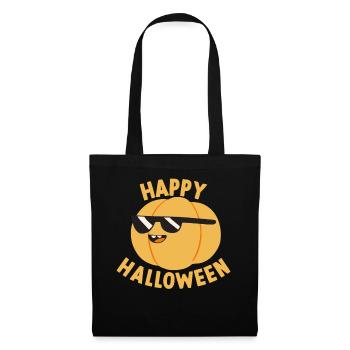 Funny Halloween Pumpkin I Happy Halloween Pumpkin - Tote Bag - black - Front
