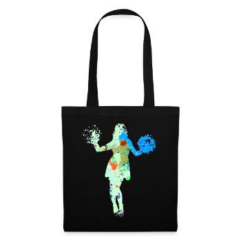 Cheerleading Girls Cheerleader - Tote Bag - black - Front