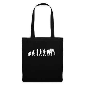 Elephant Elephant Elephant Proboscis Zoo Circus - Tote Bag - black - Front