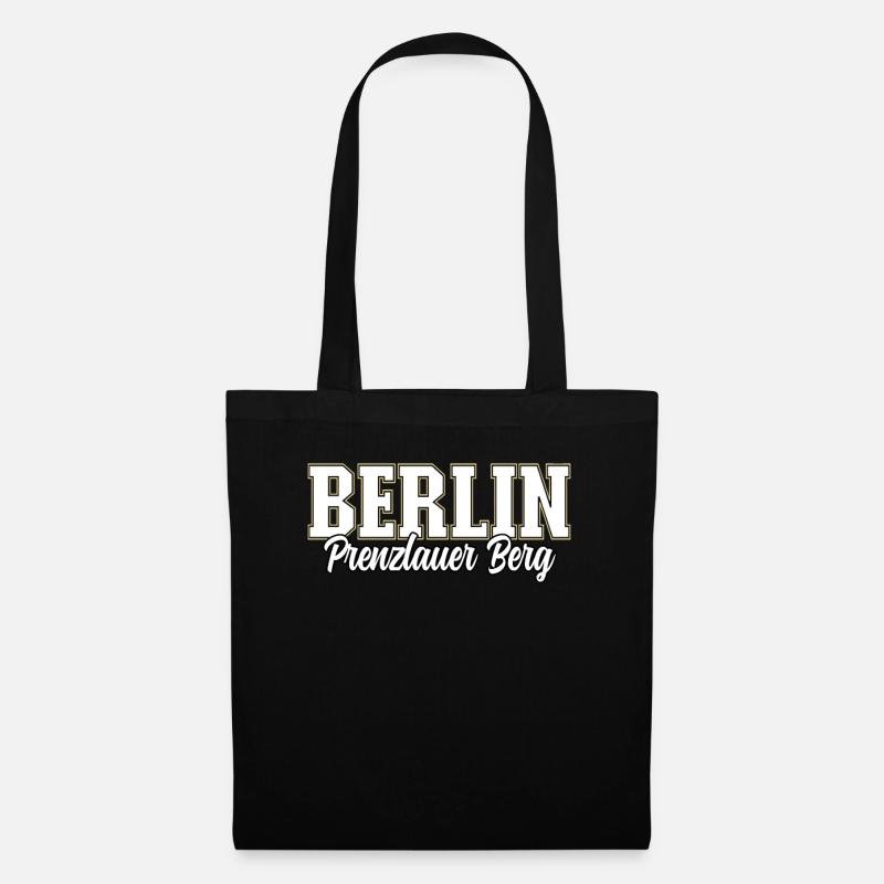 Berlin Prenzlauer Berg - Stoffbeutel - Schwarz