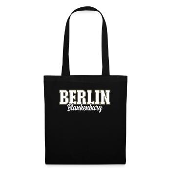 Berlin Blankenburg - Stoffbeutel - Schwarz - Vorne