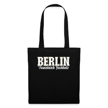 Berlin Français Buchholz - Sac en tissu - noir - Devant