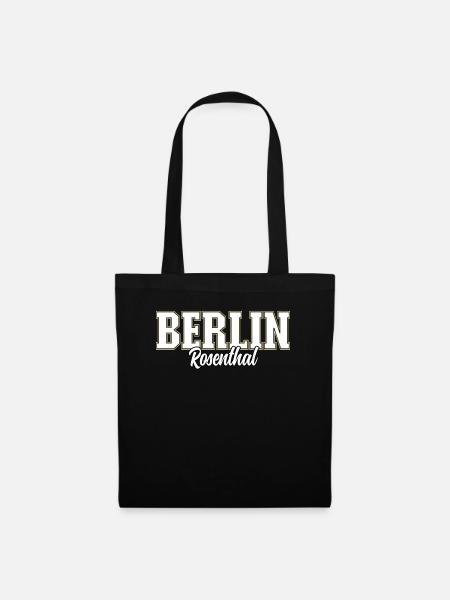 Berlin Rosenthal - Stoffbeutel - Schwarz