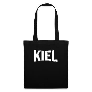 Kiel - Stoffbeutel - Schwarz - Vorne