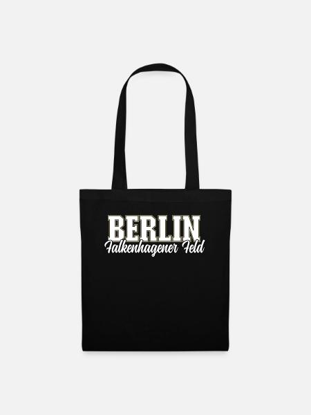 Berlin Falkenhagener Feld - Stoffbeutel - Schwarz