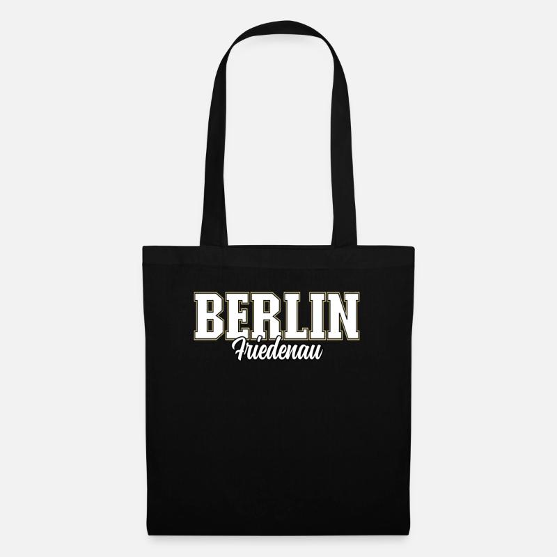 Berlin Friedenau - Stoffbeutel - Schwarz