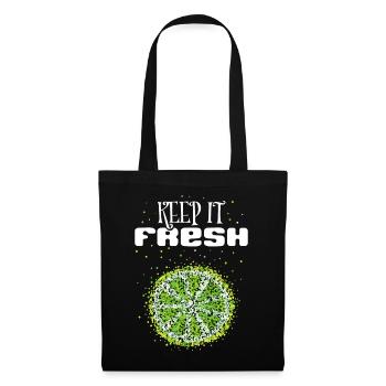 Remplacement du costume de chaux Carnaval Confettis - Sac en tissu - noir - Devant