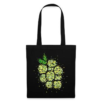 Remplacement du costume de raisin Carnaval Confettis - Sac en tissu - noir - Devant