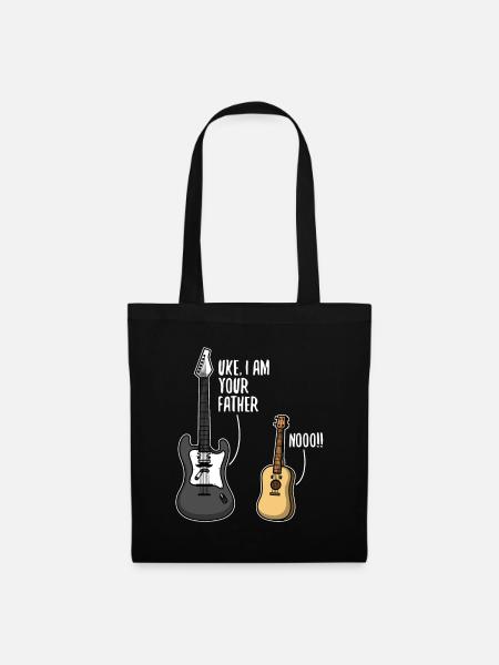 Uke i am your father - Stoffbeutel - Schwarz
