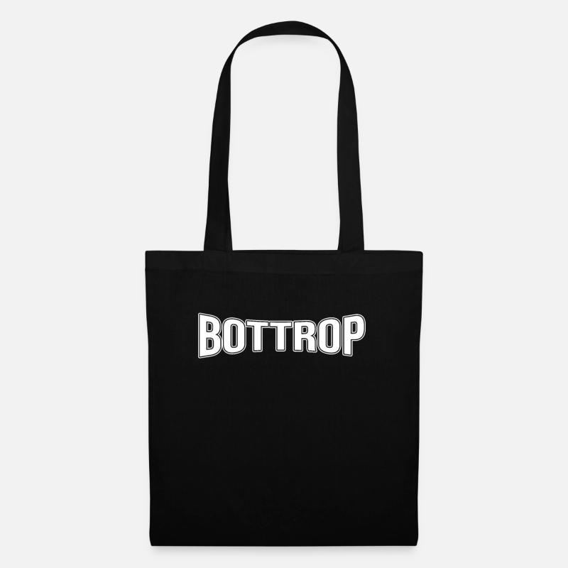 Bottrop - Stoffbeutel - Schwarz