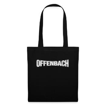 Offenbach - Stoffbeutel - Schwarz - Vorne