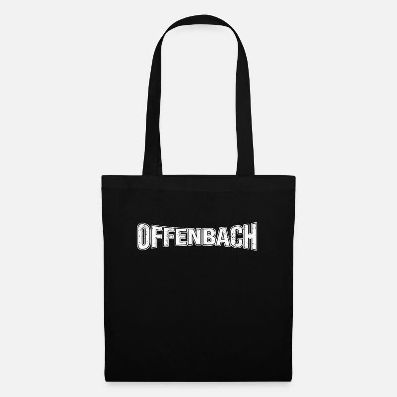 Offenbach - Stoffbeutel - Schwarz