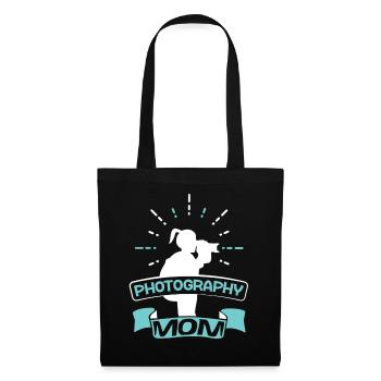 Photographer Mama Photography Mother Camera - Tote Bag - black - Front