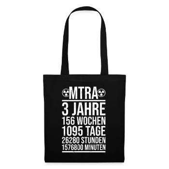 MTRA Medizinisch-Technischer Radiologie Mta - Stoffbeutel - Schwarz - Vorne