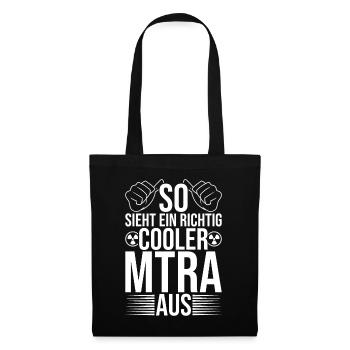 MTRA Medizinisch-Technischer Radiologie Mta - Stoffbeutel - Schwarz - Vorne