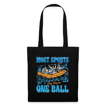 Rafting Most Sports Kayak Paddling Canoe Paddle - Stoffbeutel - Schwarz - Vorne