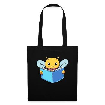 Bee Book Lovers - Tote Bag - black - Front
