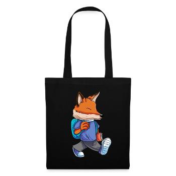 Fuchs Rentrée des classes - Sac en tissu - noir - Devant