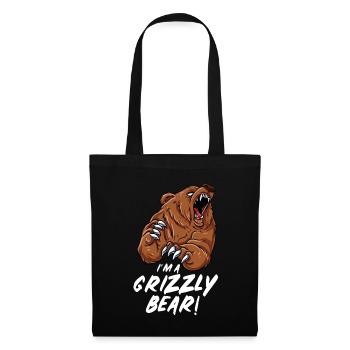 Bear - Tote Bag - black - Front