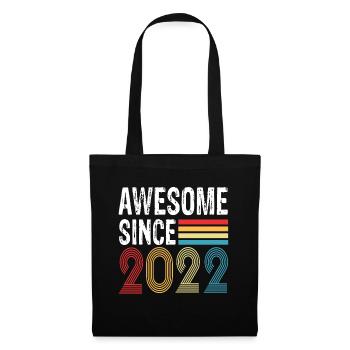 Génial depuis 2022 Anniversaire 2022 Millésime 2022 - Sac en tissu - noir - Devant