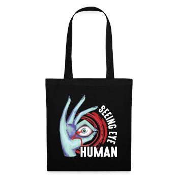 Seeing Eye Human 13 - Stoffbeutel - Schwarz - Vorne