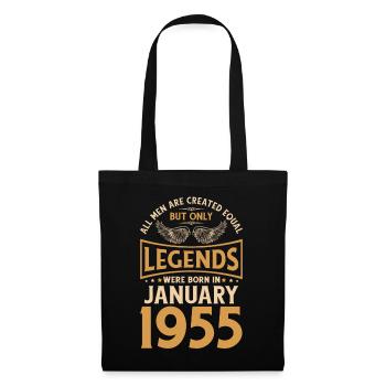 Anniversaire Les légendes ont été gebo en janvier 1955 - Sac en tissu - noir - Devant