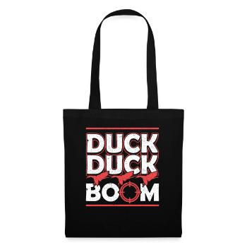 J’aime plus la chasse au canard étant un papa chasse au canard - Sac en tissu - noir - Devant