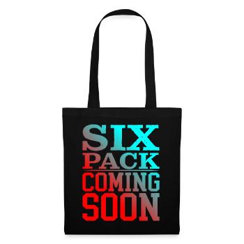 Six Pack à venir 42 - Sac en tissu - noir - Devant