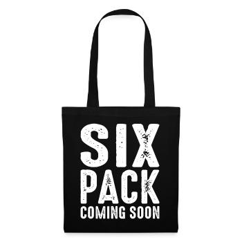 Six Pack à venir 43 - Sac en tissu - noir - Devant