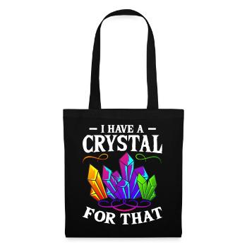 Yoga Namaste Crystal Collector Chakra - Sac en tissu - noir - Devant